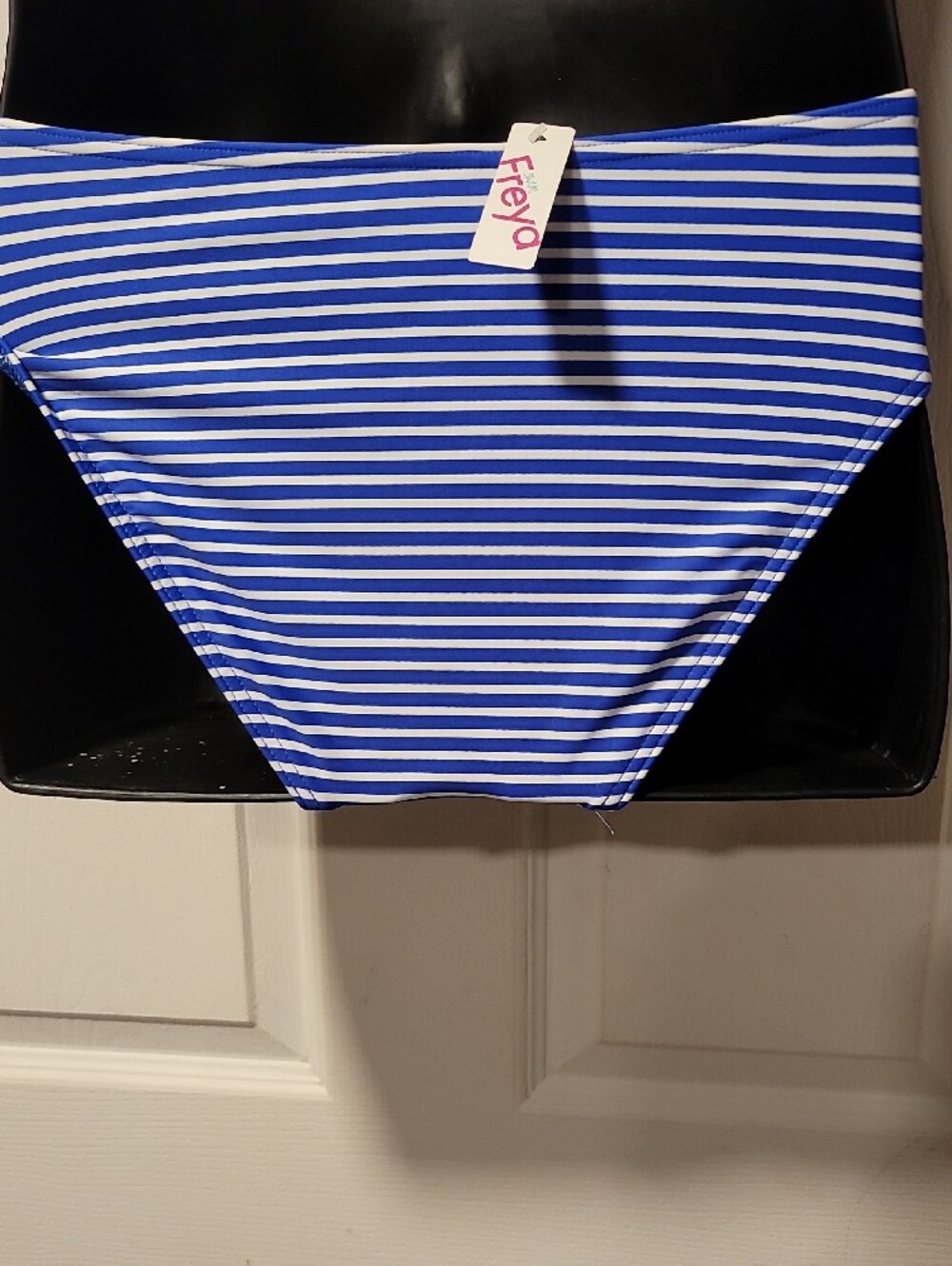 Freya Blue & White Striped Swimwear - Picture 4 of 5